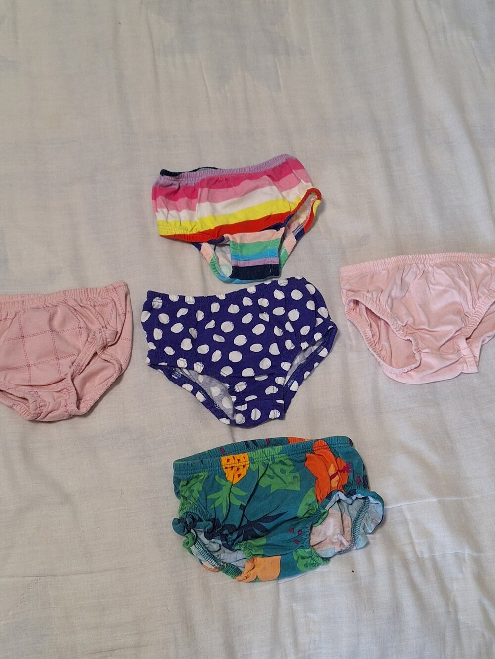 Girls' Multicolor & Patterned Bottoms Pack - Kids Accessories